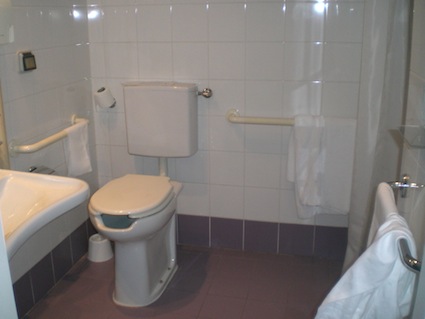 Bagno della camera d’albergo