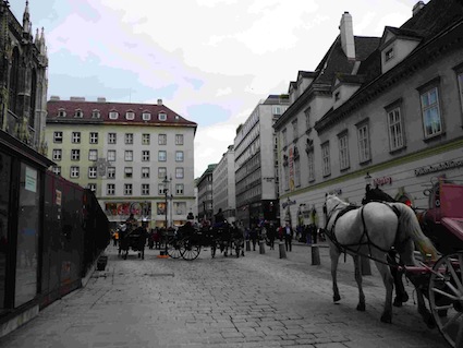 cattedrale di vienna la piazza della cattedrale di vienna