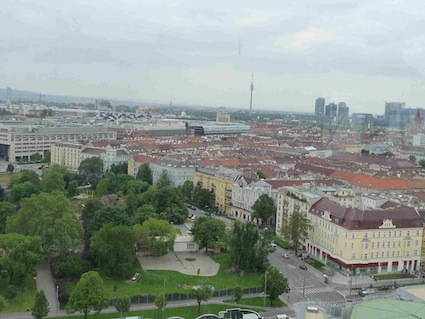 Vista di Vienna dal Prater Vista di Vienna dal Prater