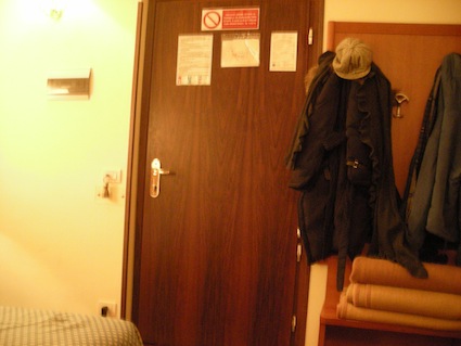 Camera d’albergo provata da Claudio e Anna durante il viaggio a Roma