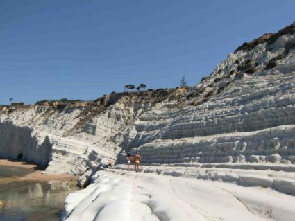 Panorama della Scala dei Turchi