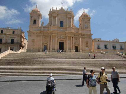 Veduta del centro barocco di Noto